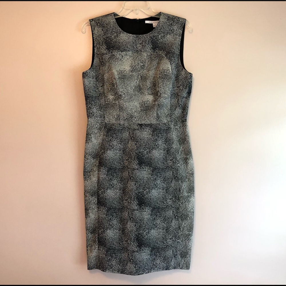 Diane Von Furstenberg Eden Sheath Dress Size 12